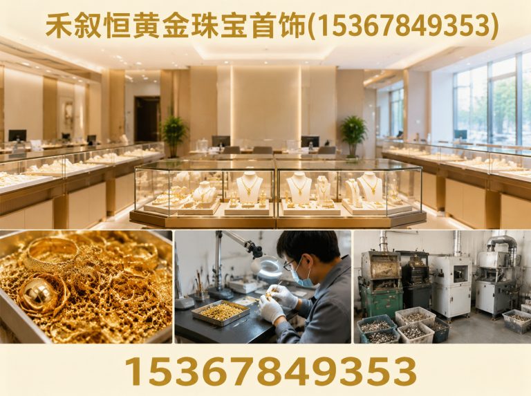禾叙恒黄金珠宝首饰(15367849353)公司介绍图